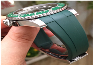 泰格豪雅潛航者型 綠色膠帶